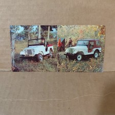 1970 Kaiser Jeep Universal Factory Dealership Postcard picture