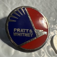 Old Vintage Pratt & Whitney Hat Coat Lapel PIN Charm Fast picture