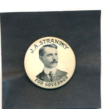 1906 JOhn Stransky for governor South Dakota SD picture