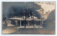 Postcard RPPC House Somerton PA Residence of Joseph Haines c1915 Philadelphia picture