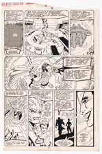 RON LIM:  SILVER SURFER ANNUAL #2 page 27 ORIGINAL ART picture