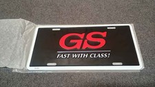 Vintage BUICK GS Fast With Class License Plate GS 400 455 Stage 1 One Vanity NOS picture