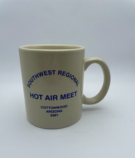 Rider Ericsson Southwest Regional Hot Air Meet Mug Cottonwood Arizona 2001 B100 picture