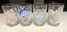 Set of 4 McDonalds Walt Disney World Remember The Magic 25th Anniversary Glasses picture