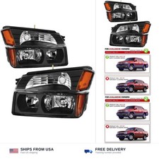 AUTOSAVER88 Headlight Assembly Compatible with 2002-2006 Chevy Avalanche picture
