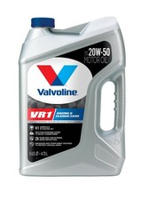 Valvoline Vr1 Racing Sae 20W-50 Motor Oil 5 Qt picture