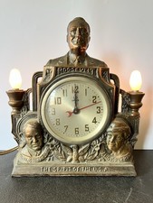 FDR 1934 The Spirit Of The USA Repeal of Prohibition  Clock Lamp picture