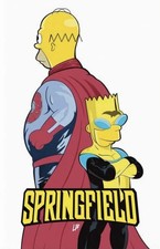 FAME MATT GROENING MEGACON LTD 100 LLOYD BAILEY SIMPSONS INVINCIBLE COA VF/NM picture