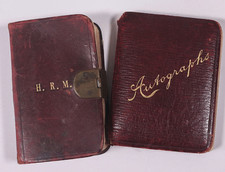 Autograph Album c.1908 Edwardian Music Hall Stars Marie & Alice Lloyd + Others picture