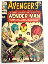 Avengers #9 1964 5.5 F- 🔑 1st Simon Williams Wonder Man picture
