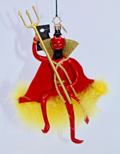Radko Italian FIRE DANCER Devil Halloween Ornament picture