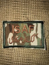 AFGAN NATO Forces COALITION US France Pocket Patch ISAF -afgan Bring back picture