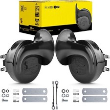 Bocina Claxon De Tren Extra Ruidoso Para Carro Auto Camion Moto Impermeable NEW. picture