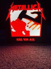 Metallica - Kill Em All LED Custom Light Box picture