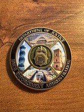 Department of Justice DEA Panama City Challenge Coin picture