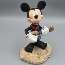 Vintage Y2K Disney World Hawaiian Mickey Mouse Ukulele 6 1/2