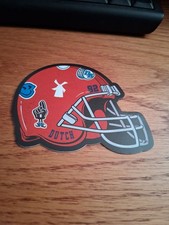 Dutch Bros Coffee September 8 2026 Red Football Helmet Sticker picture