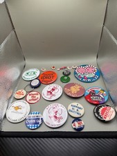 Vintage Pinback Button Lot 23 Wisconsin West Allis St Paul Winter Carnival 1961 picture