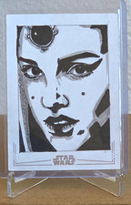 2022 Topps Masterworks Star Wars Padme 1/1 Artist Sketch Card CMP115849 picture