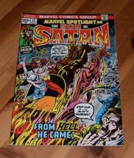 Marvel Spotlight #12 1st Full App & Origin Son Of Satan Damion Hellstrom picture