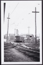 Trenton-Princeton Traction trolley departing N Willow Yard photo picture
