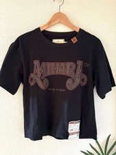 Maison MIHARA YASUHIRO Logo Tshirt Black M Crew Neck Printed (Ages 14+) picture
