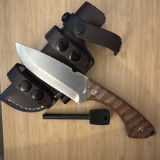 Lord And Field Frontier Bushcraft / Survival Knife With Fero Rod picture