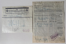 1913 Billhead Denver CO Savage Candy Co with Union Pacific RR Freight Memorandum picture