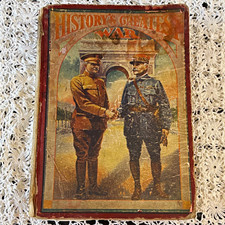History's Greatest War: Pictorial Narrative S.J. Duncan-Clark 1920 HC WWI picture