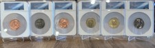 2005 Star Wars 46mm CA Lottery; Full Set Of All Six Collectibles; Genuine NGC VR picture