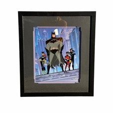 Original Framed Batman The Animated Series Bruce Timm #250/250 RARE picture