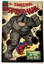 Amazing Spider-Man #41 (Marvel 1966) First Appearance Rhino Silver Age picture