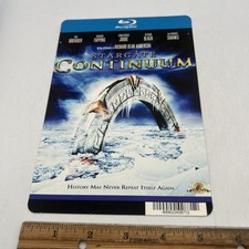 Stargate Continuum Blu-ray Blockbuster Video Display Backer Card picture