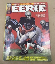 Eerie #79 - Cover art by Ken Kelly (Warren, 1976) Very Fine, Oakland Raiders picture