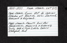 FF10-----17 Free Frank Varius Brirish Front Cuts picture