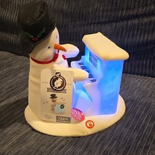 2023 Hallmark 20th Anniv Sing-Along Jingle Pals Snowman Plush Sound Light Motion picture