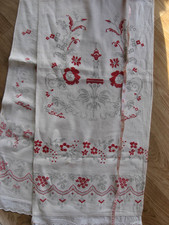Antique UKRAINIAN RUSHNYK RUSHNIK UKRAIN Cherkas Old Hand Embroidery Towel m picture