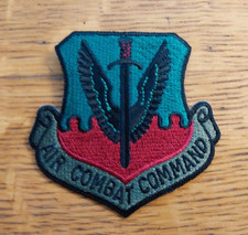 USAF AIR COMBAT COMMAND SUBDUED BDU PATCH picture