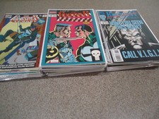 PUNISHER HUGE LOT OF 68 HIGH GRADE BAGGED AND BOARDED COMICS DIFFERENT SERIES picture
