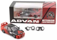 1/64 BM Creations Mitsubishi Lancer Evolution IV Advan RHD 64B0264 Diecast picture