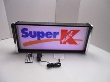 Super Kmart LED Display lighted sign lightbox Wall hanging Light picture