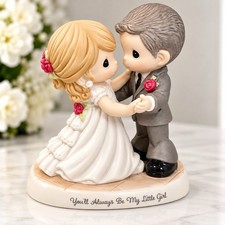 Precious Moments 202006 You'll Always Be My Little Girl Father Daughter Figurine picture