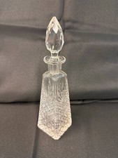Cruet with Stopper - American Brilliant Period Cut Glass Crystal Diamond picture