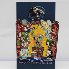 B4 Disney Parks Pin Supporting Cast Cluster Pinocchio picture