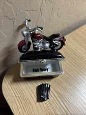 Midwest PHB (porcelain hinge box) Harley Davidson Fat Boy Motorcycle #33636 NIB picture