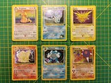 Pokemon Holo Set: Giovanni's Gyarados, Dragonite 4/62, Zapdos 15/62 and more picture