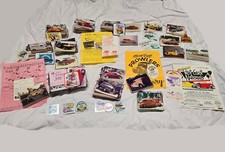 Street Hot Rod Car Show Photo Patches Magnets & Flyers Lot - Over 1,000 Photos picture