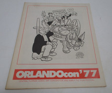 1977 Jim Ivey ORLANDOcon Program ROY CRANE Wash Tubbs C.C. Beck ALLEY OOP CM7557 picture