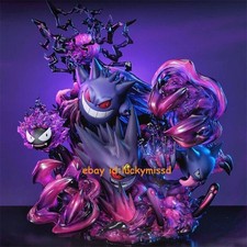 Anime Luminous Evolution Gengar White/Purple PVC Statue Model Gift Toy Boxed NEW picture