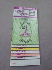 Walt Disney World Magic Kingdom 40th Anniversary Guide Map from 10/1/2011 picture